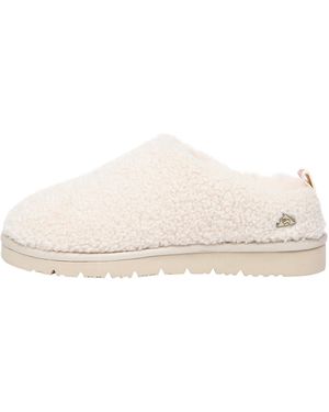 EverAu Australia Neutrals Snipe Plush Ankle Slippers - Natural