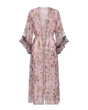 Nur Karaata Mango Mojito Beach Dress - Pink