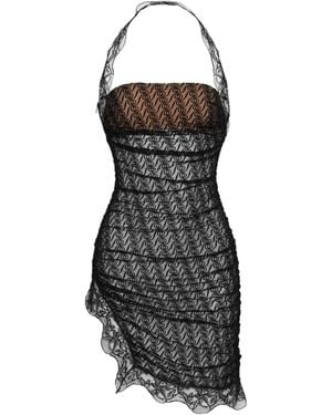 GOD SAVES QUEENS Neutrals Bella Dress - Black