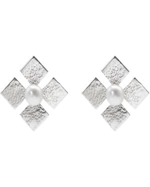 Karizia Mx Axis Earrings - Metallic