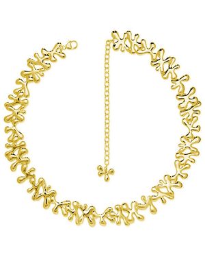 Lucy Quartermaine Continual Splash Necklace - Metallic