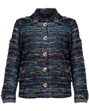 GeeGee Collection Phoebe Coat - Blue