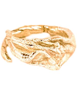 Bio-Trimmings Carrara Adjustable Ring - Metallic