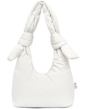 Lefrik Biwa Puffy Mini Bag Ice - White