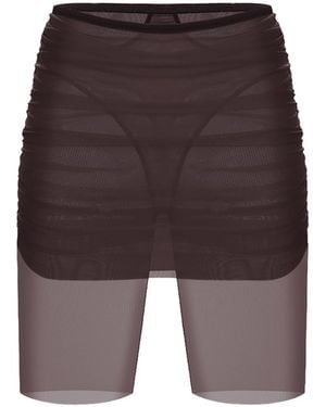 Zhilyova Amora Gravity Shorts - Brown