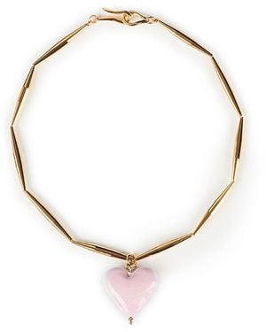 Tohum Design Cuore Necklace – Bubble - Metallic