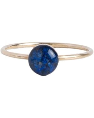 Kate Koel Tiny Gemstone Ring - Blue