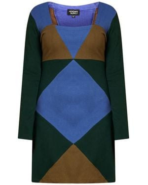 Known Supply Pepper Dress - Blue