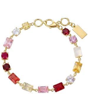 Native Gem Jagger Bracelet- Calypso - Red