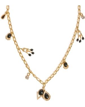 Caramel Vintage Jewellery Dusk Necklace - Metallic