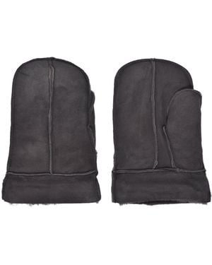 Owen Barry Sheepskin Split Mitten Cromita - Black