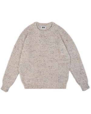 Gigi Knitwear Adam Fisherman Jumper - Grey