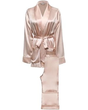 Manitu Elite Silk Robe Suit - Pink