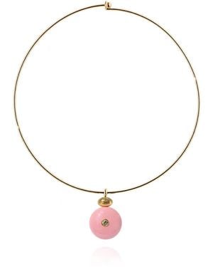 Saule Label Paloma Collar Necklace - Metallic