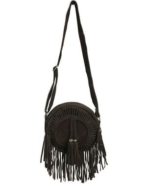 Zasta Studio The Vibe Messenger Bag- Choco - Black