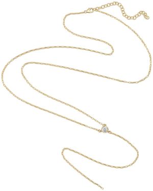 Heather Hawkins Jewelry Starry Eyed Long Y Neckace - Metallic