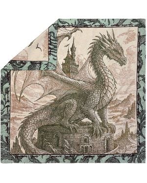 Janara Jones Guardian Satin Twill Scarf - Metallic