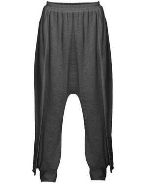 Zhenabia Suhan Harem Trousers Charcoal - Grey
