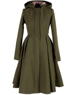RainSisters Khaki Waterproof Coat For Moss - Green