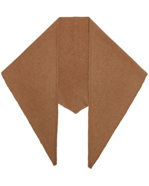 Mohair&Angora Caria Tria Foulard Camel - Brown