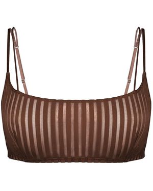 MONIQUE MORIN LINGERIE Vertigo Bralette Cocoa - Brown