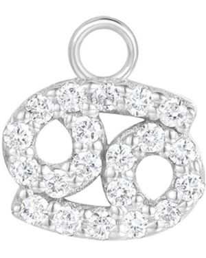 Dyamka Cancer Zodiac Charm - White