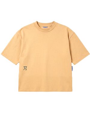 Achilles and the Tortoise Neutrals Logo Tee Desert - Natural