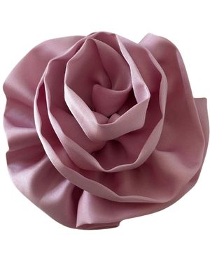 Sylk Flower Hair Clip - Purple