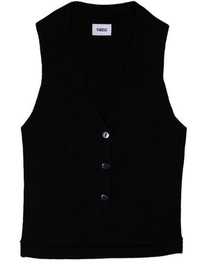 Vænn Thompson Knit Vest - Black
