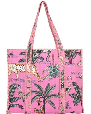 Conscious Yoga Collective The Jungle Tote - Pink