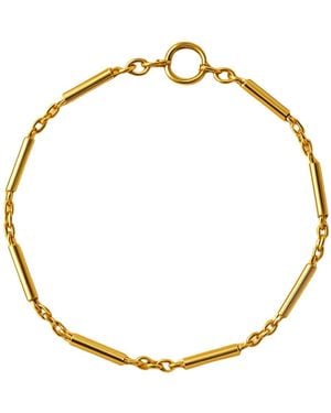 Lily Flo Jewellery Solid Chain Link Bracelet - Metallic