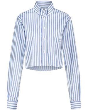 Paramidonna Ida Shirt Striped - Blue