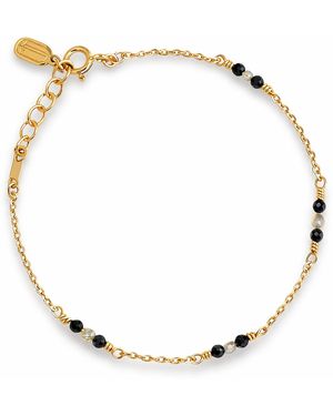 Inari Jewellery Amarus Bracelet – -Filled With Spinel & Labradorite - Metallic