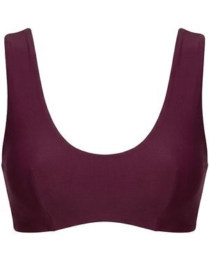 Serotone Swim The Scoop Swim Bra - Purple