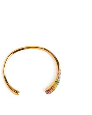 Superdivajewellery Jenna Multicoloured Bangle - Metallic