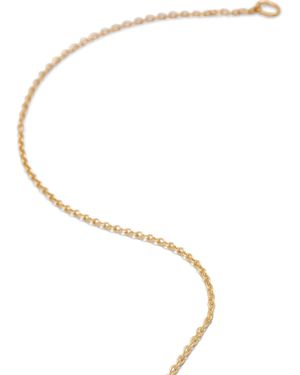 Jovonna London Iyo Adjustable Staple Necklace - Metallic