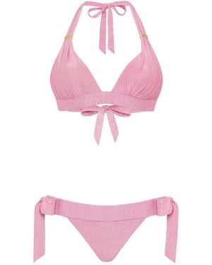 Leyla Maya Ltd Annie & Ginny Bikini Set - Pink