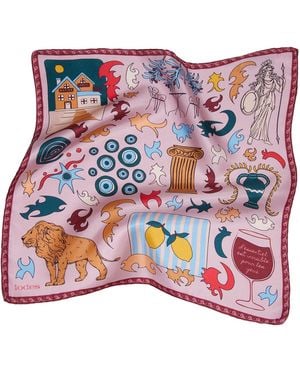 Iodes Amalfi Mini Foulard - Red