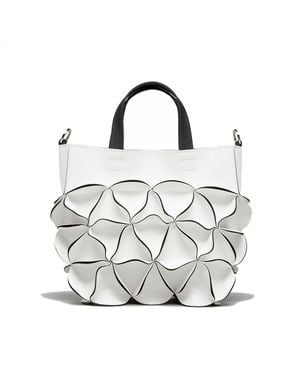 ELEMOOD_Japan Blossom Shoulder Bag - White