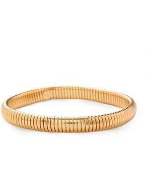 Retro Chic Gladiator Minimalist Bracelet - Metallic
