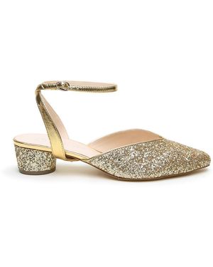 Alterre Gatsby Glitter Marilyn V Slide - Natural
