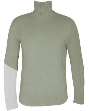 carlton jones Bamboo Turtleneck Homme - Green
