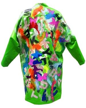 Maxjenny Dokkosh X Artist Coat - Green