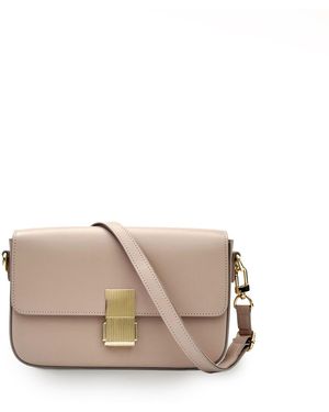 Apatchy London The Flora Blush Leather Bag - Multicolour