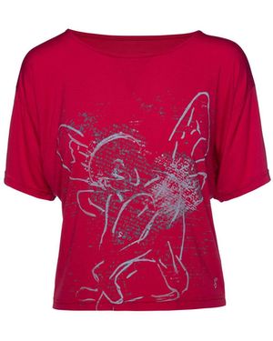 Conquista Printed Tee - Red