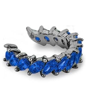 SALLY SKOUFIS Emergence Ear Cuff With Made Sapphires - Blue