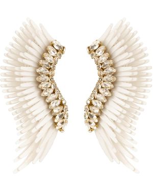 Mignonne Gavigan Neutrals Crystal Clustered Midi Madelines - Metallic