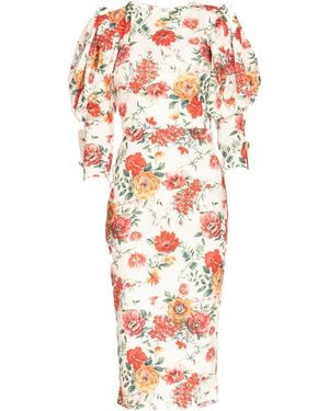 SOHUMAN Winoh Midi Dress - Pink