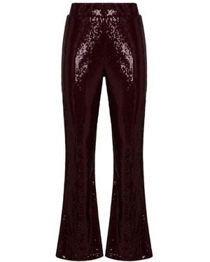 Thisisu Collection Sylvie Sequin Pant - Red