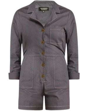 Known Supply Scorpio Romper - Grey